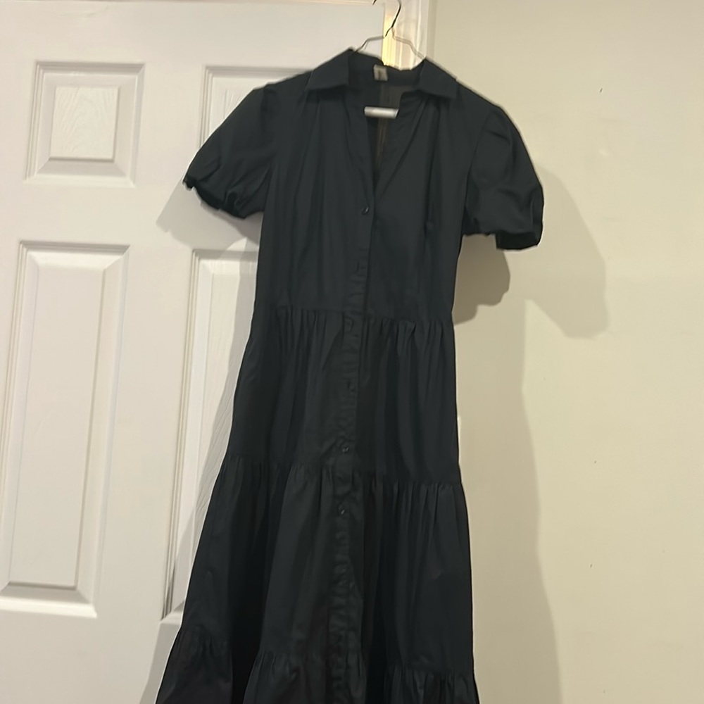 black button down maxi dress!